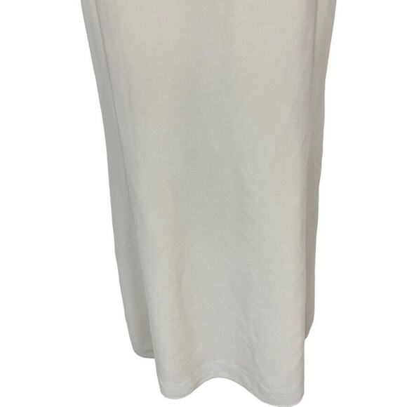 David's Bridal Womens Mother of the Bride Beaded Neutral Taupe Dress sz 16 WP - Picture 7 of 16